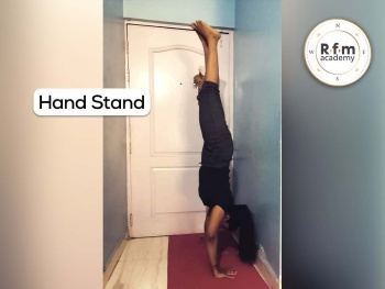 Adho Mukha Vrksasana Yoga Handstand Pose
