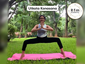Utkata Konasana Yoga Goddess Pose