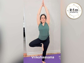 Vrikshasana Yoga Tree Pose